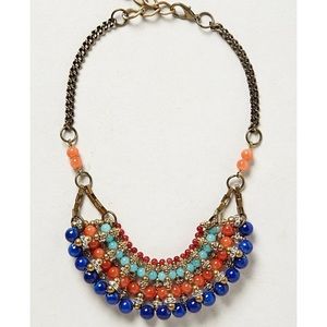 🎉SALE🎉 Anthropologie Empress Fan Necklace EUC